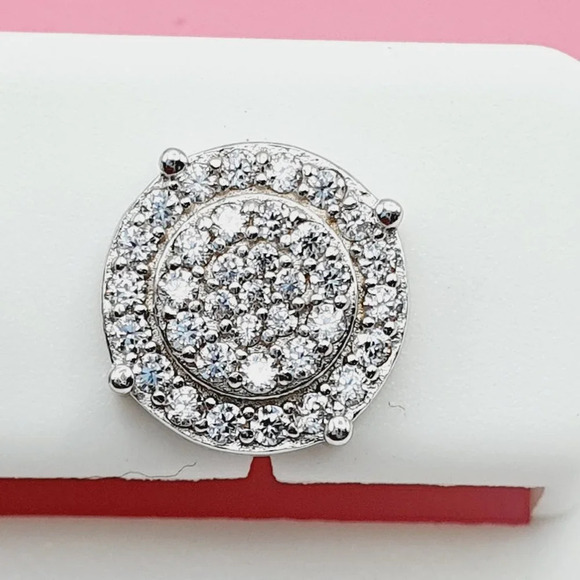 "925 Sterling Silver Cubic Zirconia Earrings, U19254598 - Picture 9 of 11